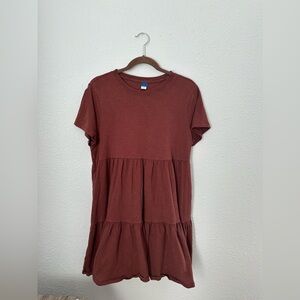 Old Navy Tiered Tee Shirt Dress